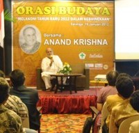 Cultural Talk Show with Anand Krishna in Salatiga